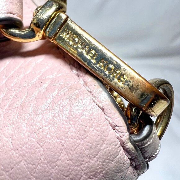 Michael Kors Large Cell Ph. Multi Function Wristlet/Leather-Blush/Pale Pink/Gold - Picture 11 of 14
